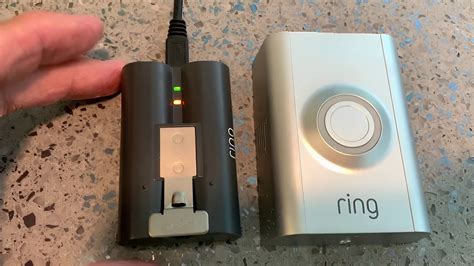 Check your battery level and charge your device's battery. . How to take ring doorbell off to charge